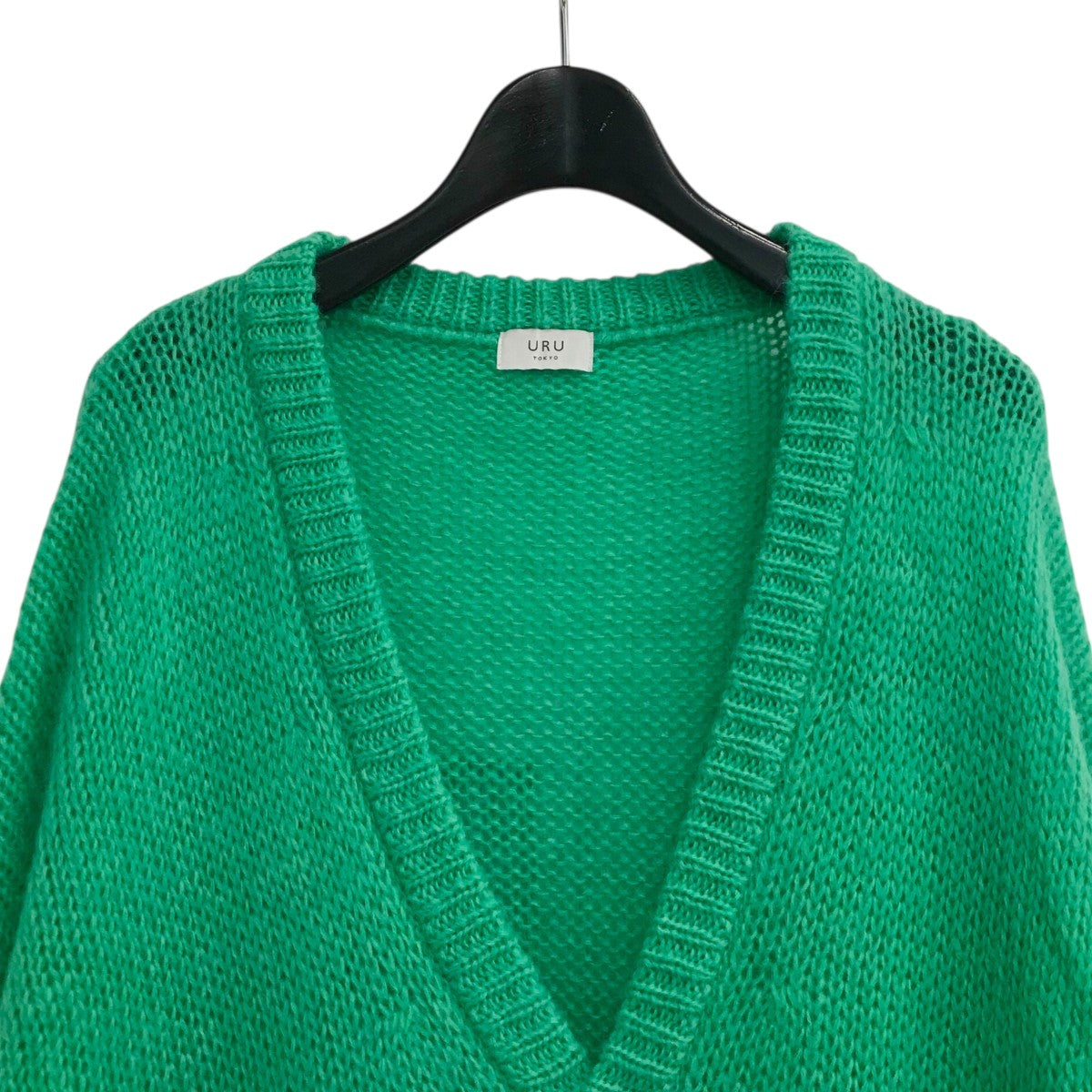 uru(ウル) 「WOOL MOHAIR LONG CARDIGAN」オーバーサイズ