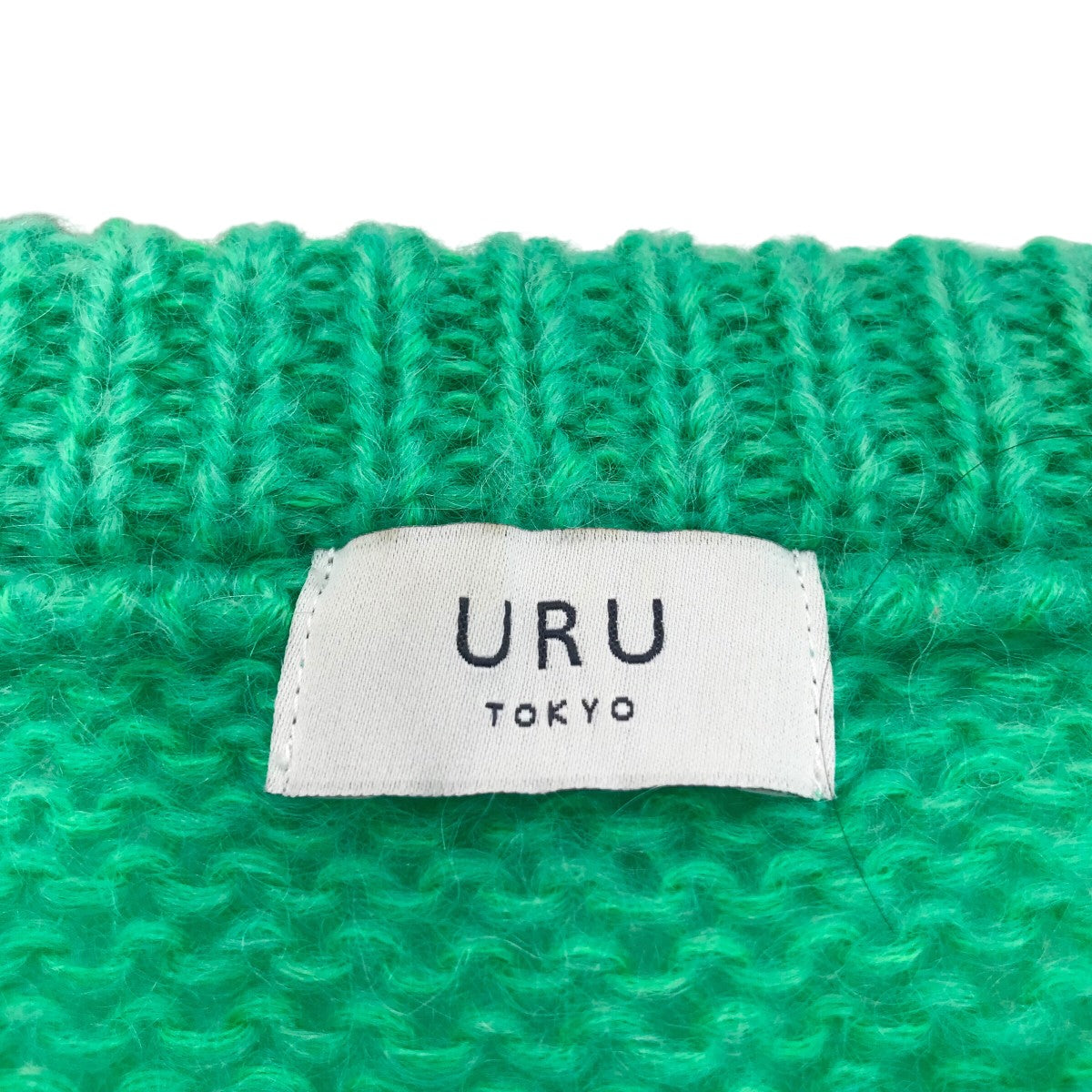 uru(ウル) 「WOOL MOHAIR LONG CARDIGAN」オーバーサイズカーディガン