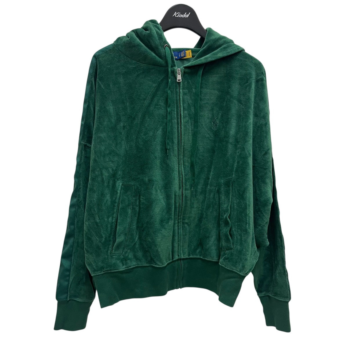 【POLO RALPH LAUREN】　ベロア　パーカー　サイズ　M POLO RALPH LAUREN(ポロラルフローレン) ベロアジップパーカー