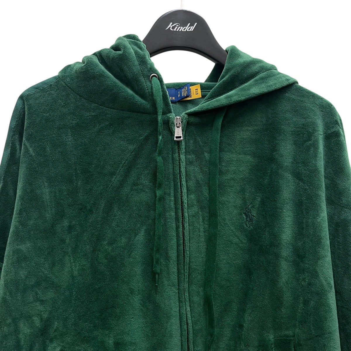 【POLO RALPH LAUREN】　ベロア　パーカー　サイズ　M POLO RALPH LAUREN ポロ ラルフローレン Polo Ralph Lauren