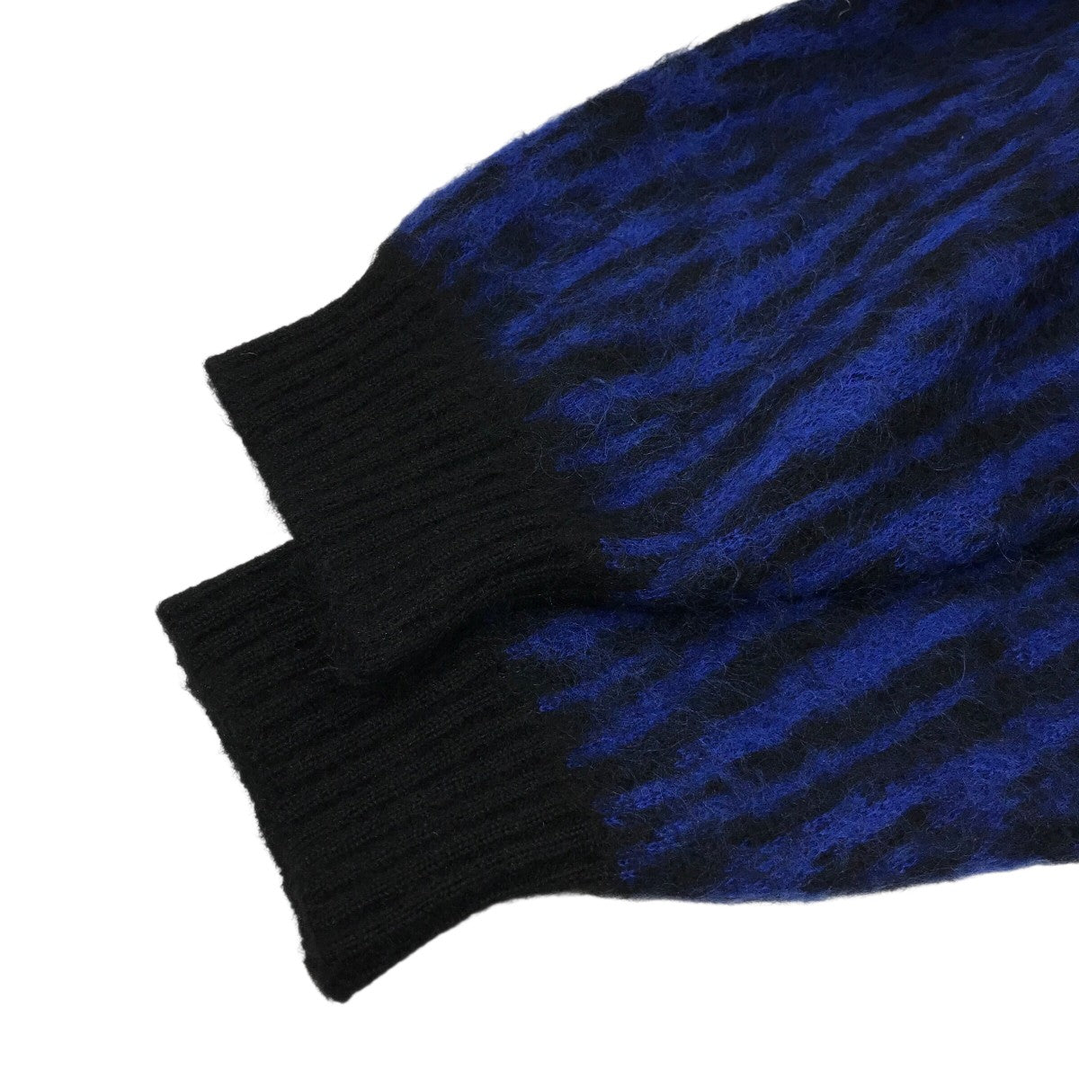 WACKO MARIA ワコマリア　レオパード柄ニット\"Blue\" WACKO MARIA ワコマリア レオパード柄ニット