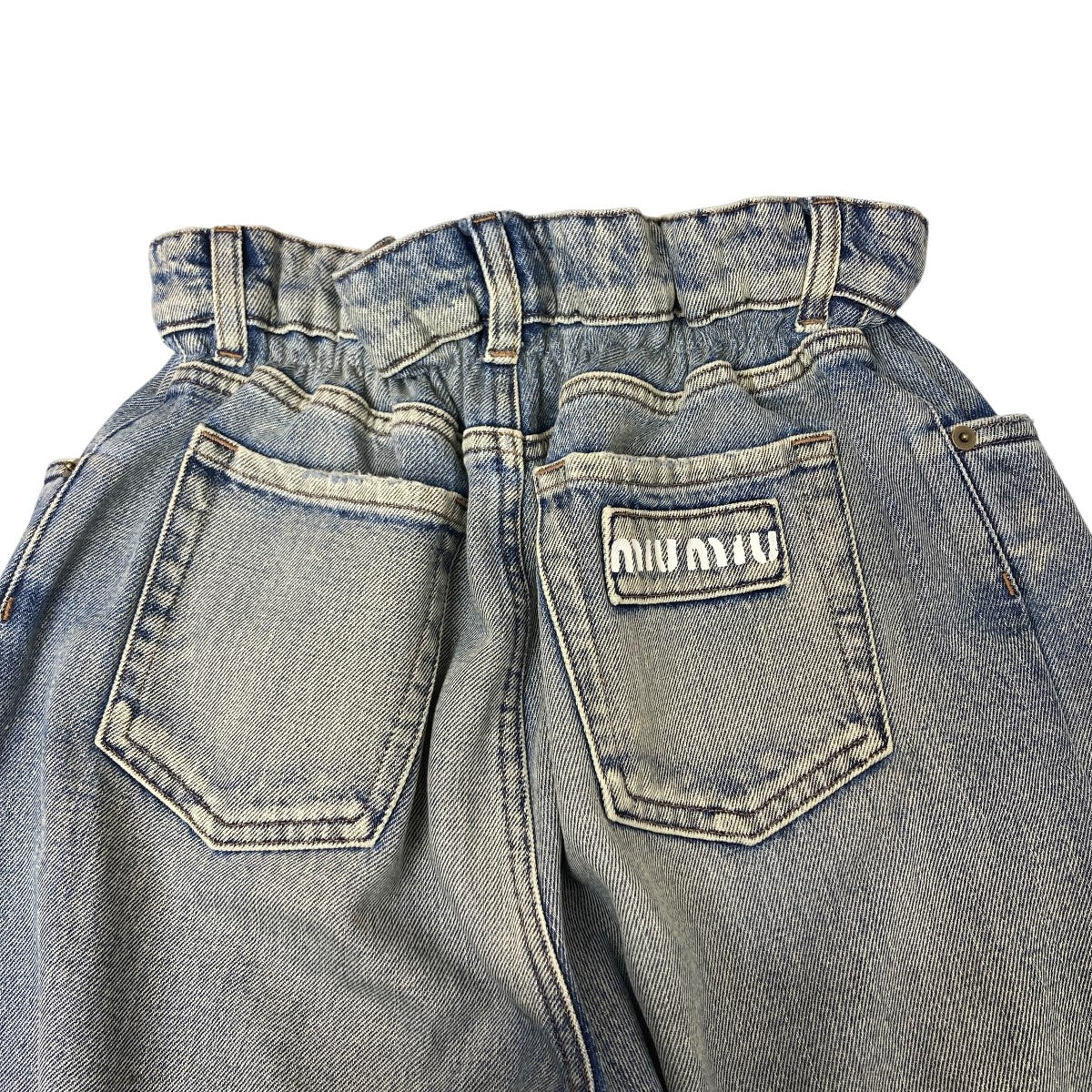 miumiu ミュウミュウ ヴィンテージ パンツ サイズ28 MIU MIU(ミュウミュウ) デニムパンツ GEP299 インディゴ サイズ