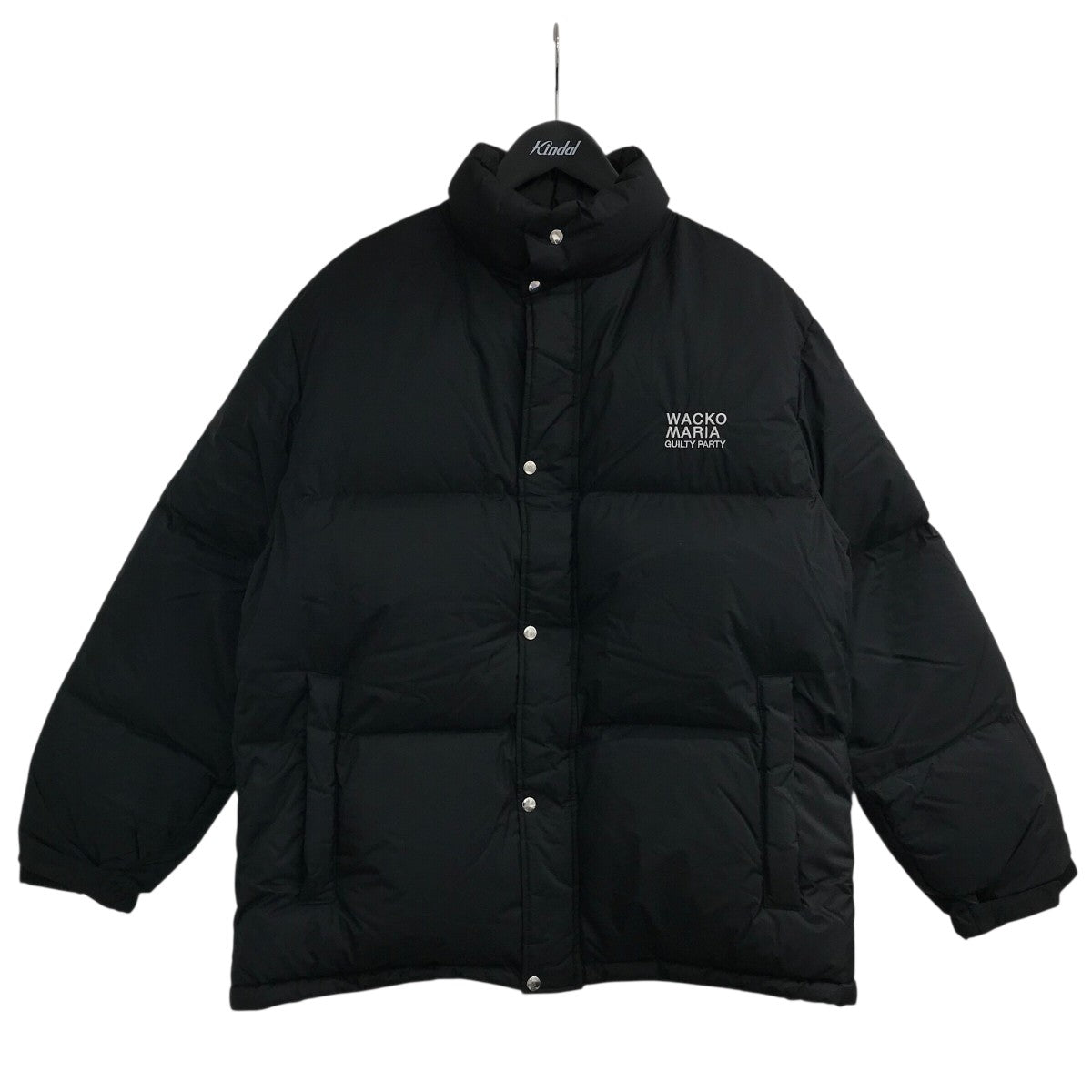 WACKO MARIA×NANGA 24AW「DOWN JACKET」ダウンジャケット ブラック