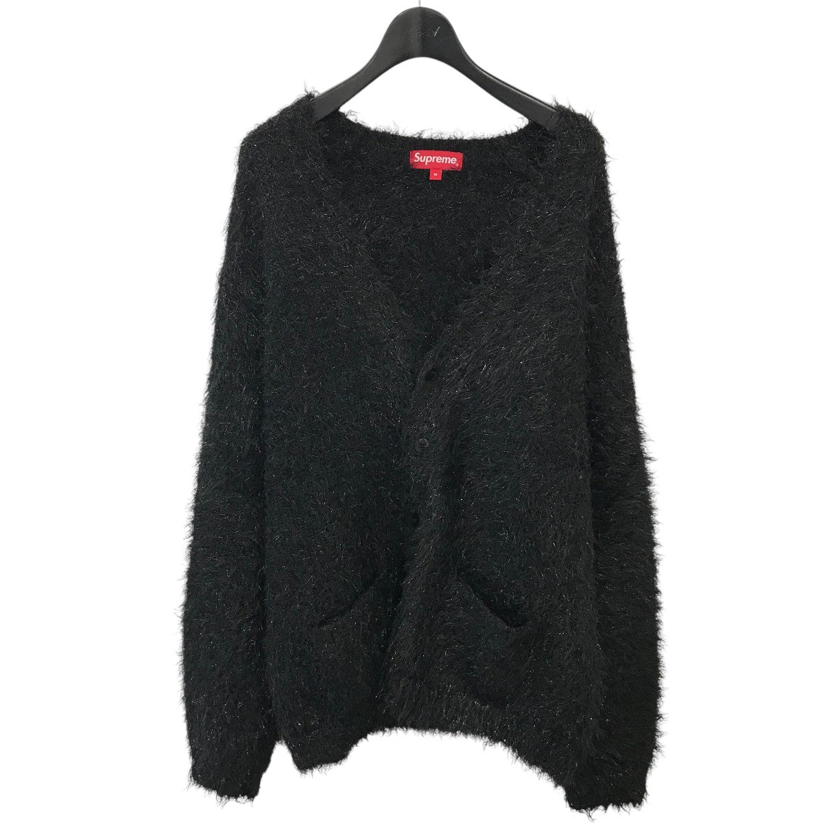 Supreme 23SS「Sparkle Cardigan」ラメニットカーディガン 古着・中古-1枚目のアイテム画像