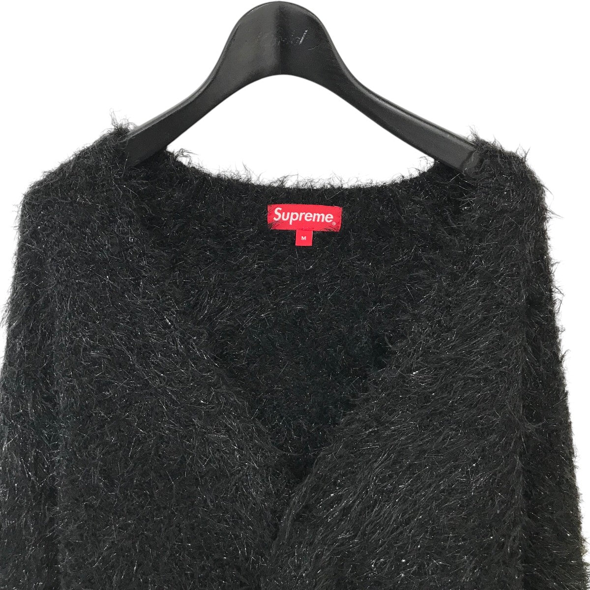 Supreme 23SS「Sparkle Cardigan」ラメニットカーディガン 古着・中古-3枚目のアイテム画像