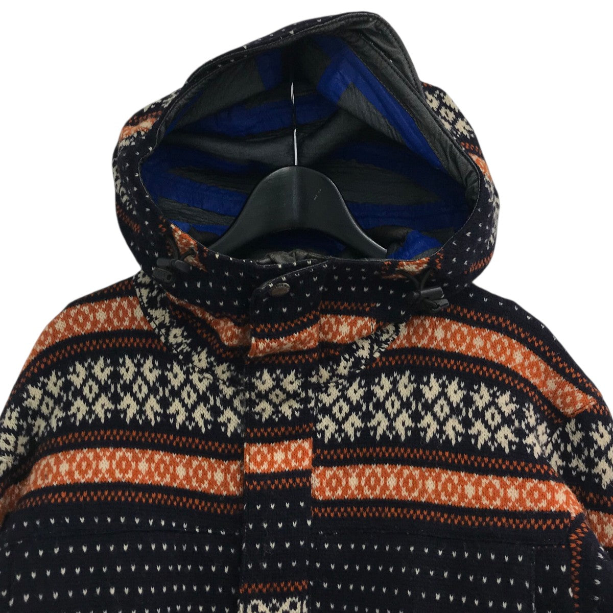 ジュンヤワタナベ　ミリタリーライナー × ノルディックニット ジャケット　XS JUNYA WATANABE MAN（ジュンヤワタナベマン）の「ノルディック柄