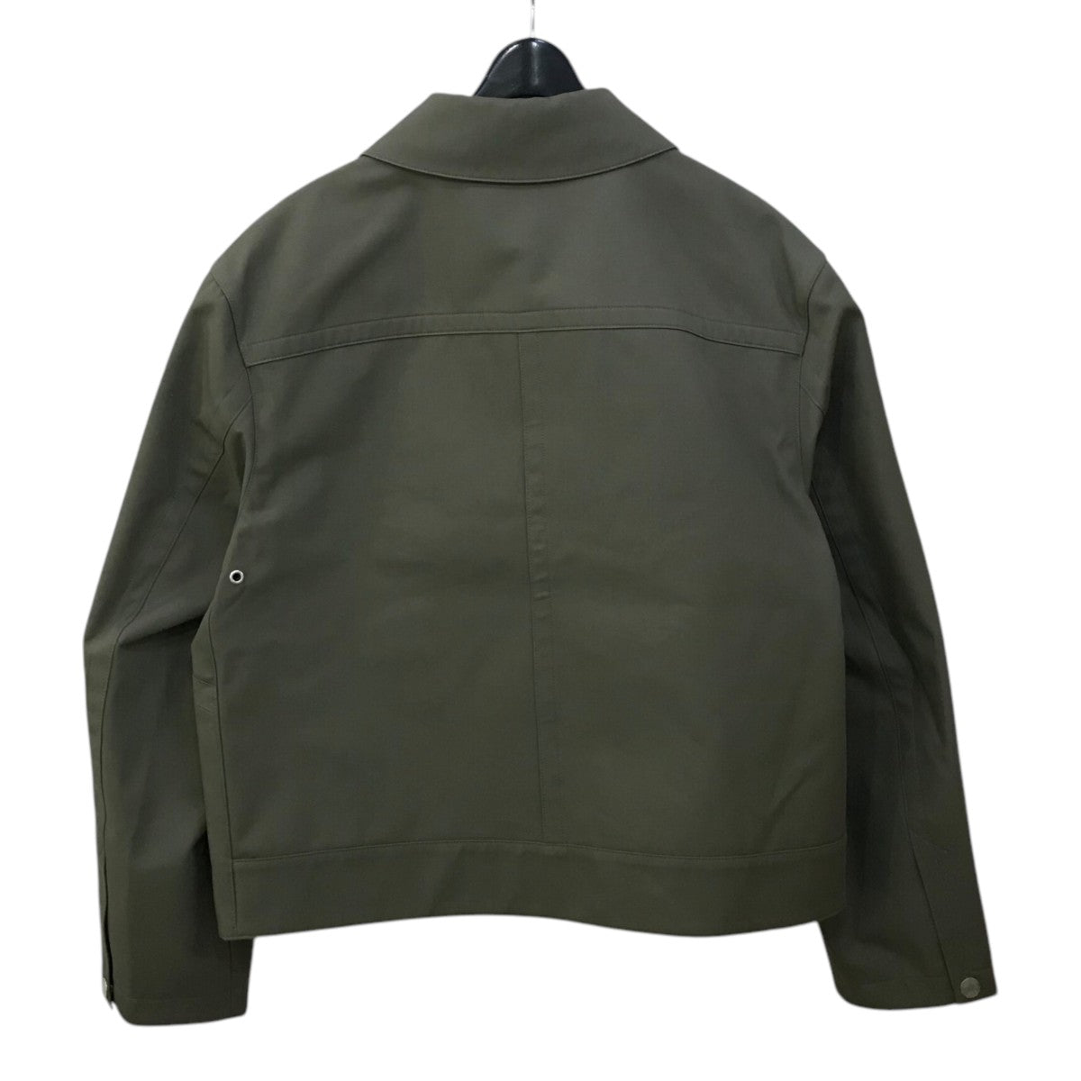 HERMES ジップアップジャケット カーキ HERMES(エルメス) 24AWジップアップジャケットH462200HC H462200HC