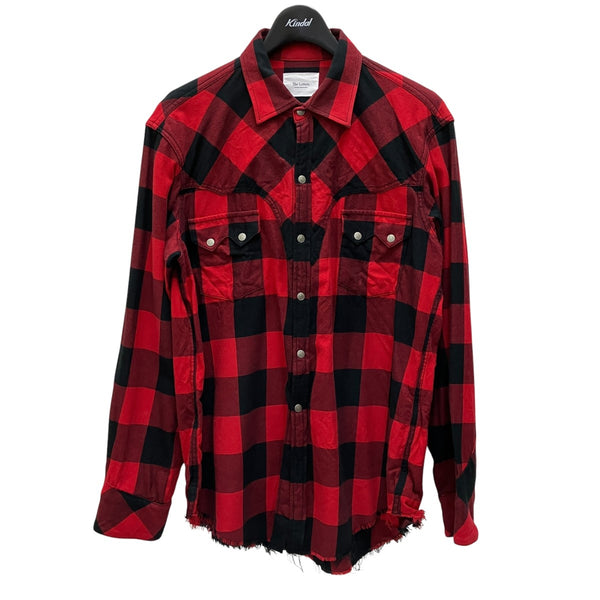 The Letters(ザレターズ) バッファローチェックウエスタンシャツFW18