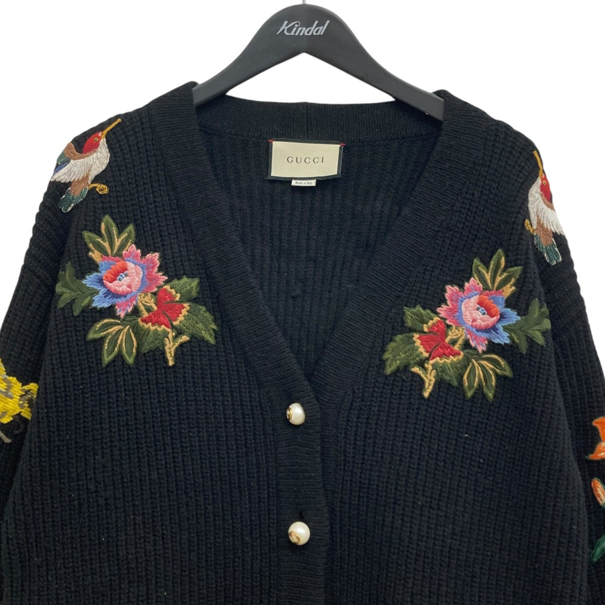 GUCCI(グッチ) エンブロイダリーロングカーディガン 434351