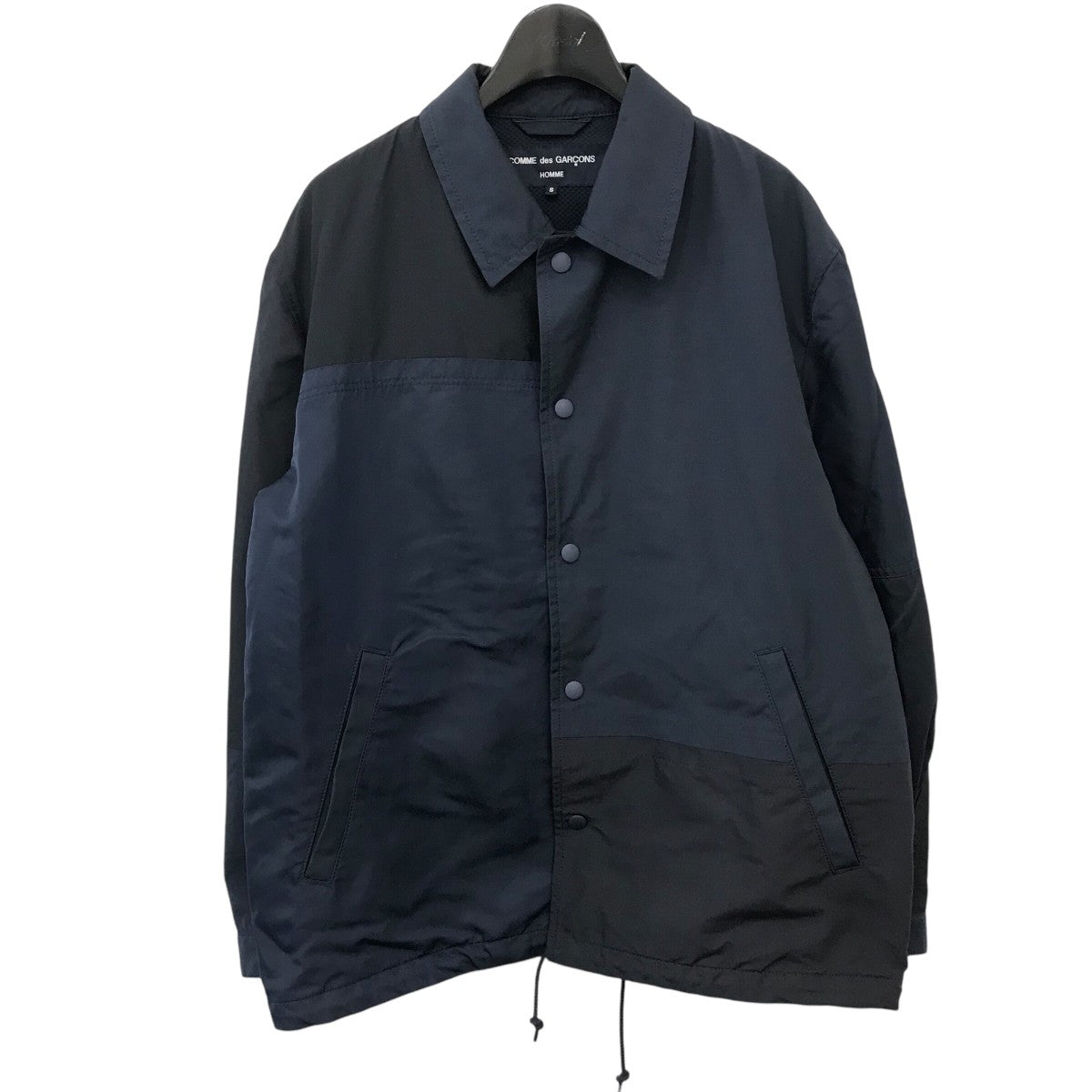 COMME des GARCONS HOMME 20AW切替コーチジャケットHF J008 古着・中古-1枚目のアイテム画像