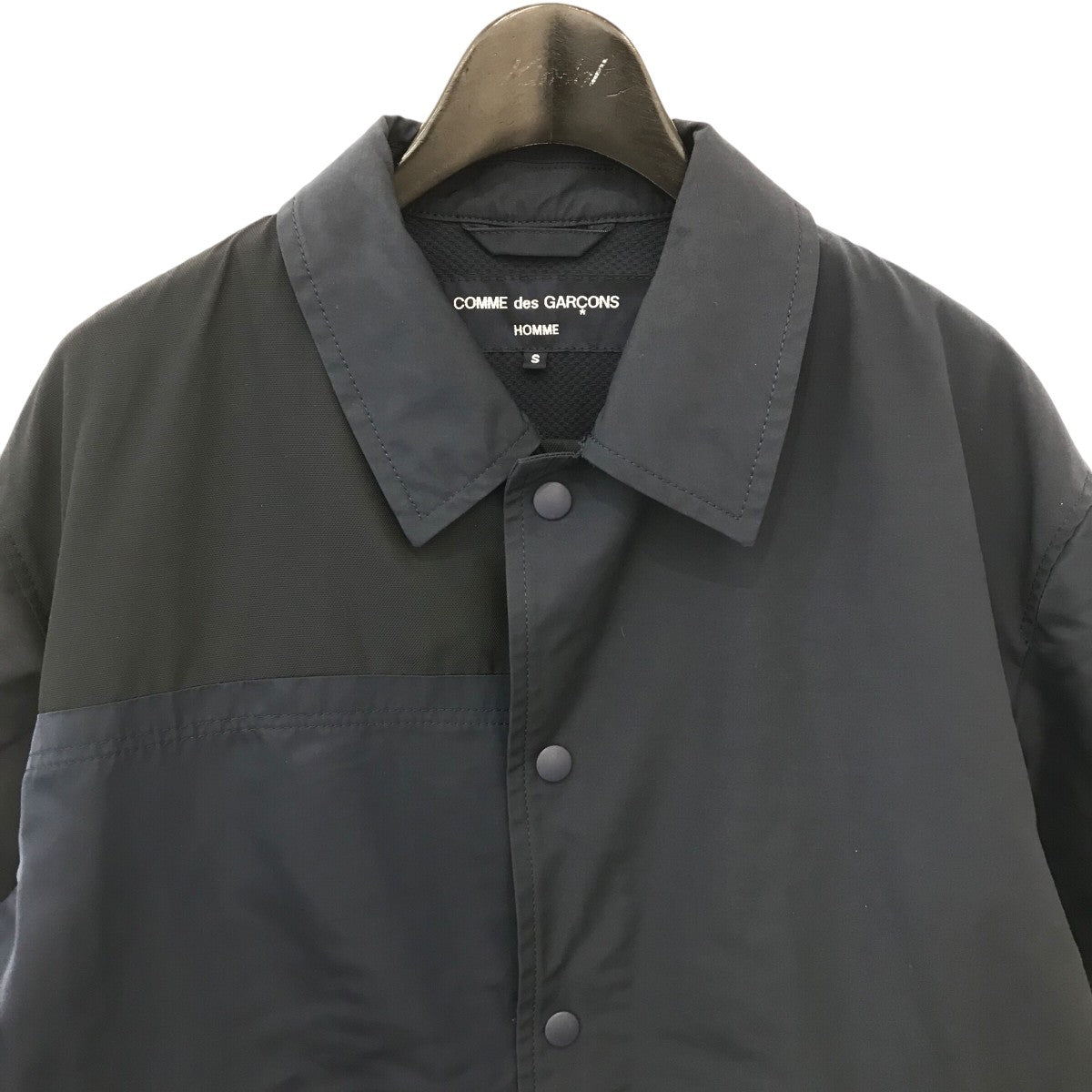 COMME des GARCONS HOMME 20AW切替コーチジャケットHF J008 古着・中古-3枚目のアイテム画像