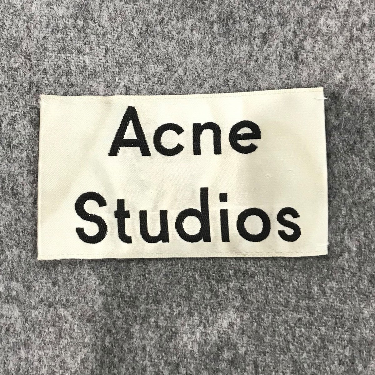 ACNE STUDIOS(アクネストゥディオズ) 「CHARLIE」カシミア混ウール