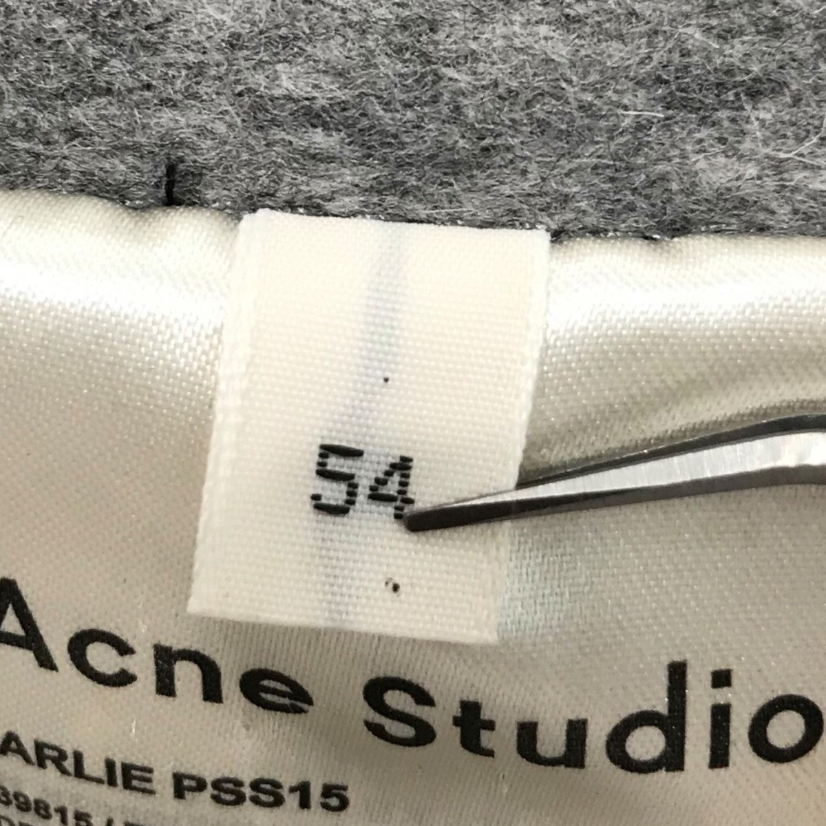 ACNE STUDIOS(アクネストゥディオズ) 「CHARLIE」カシミア混ウール
