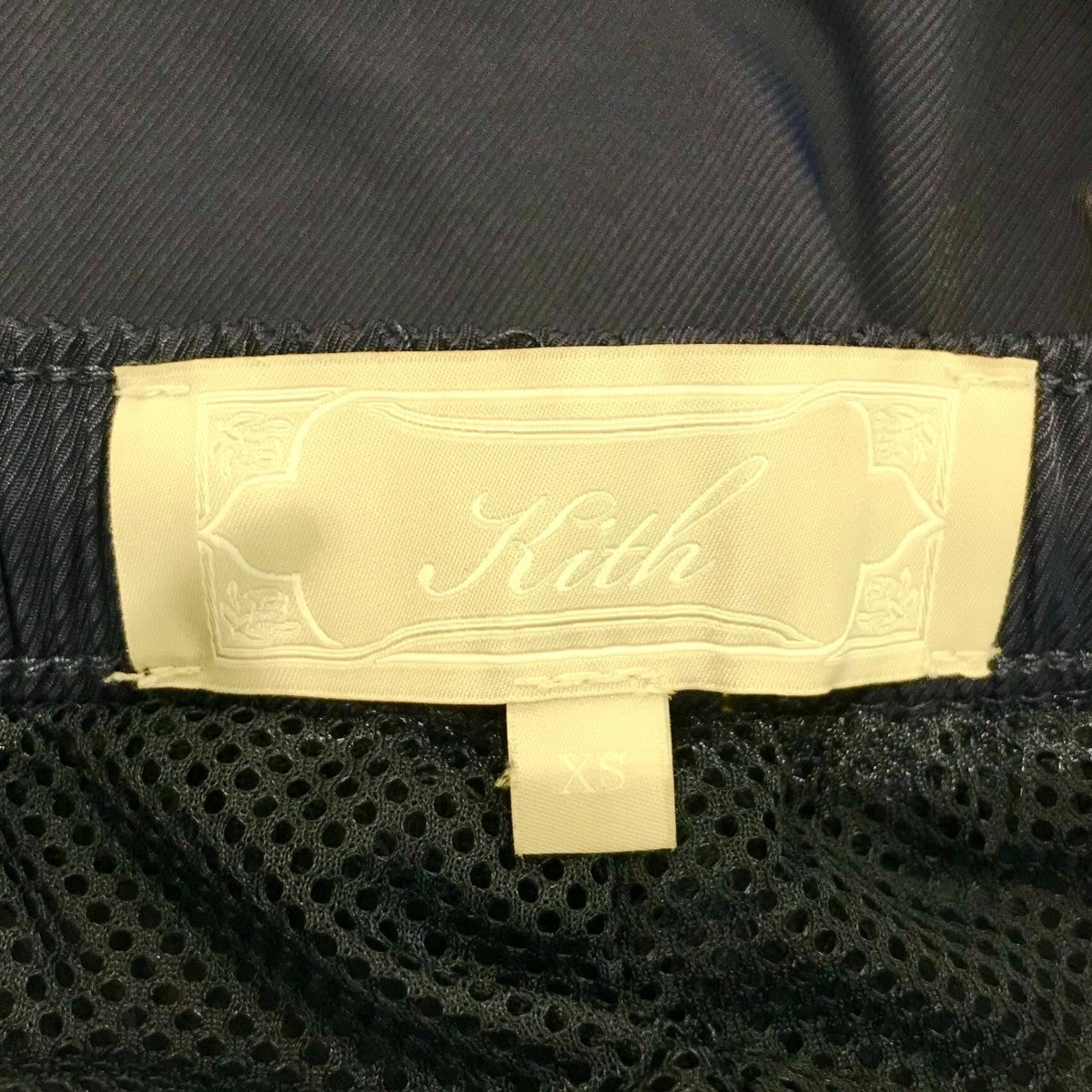 KITH(キス) ナイロンウォーターショートパンツ ネイビー サイズ XS