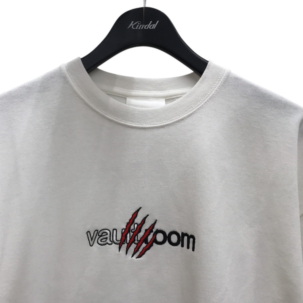 vaultroom(ボルトルーム) HORSERACE TEE刺繍Tシャツ ホワイト