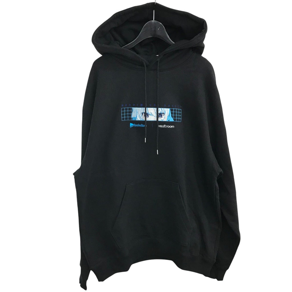 vaultroom×星街すいせい 「HOSHIMACHI SUISEI HOODIE」刺繍プル 