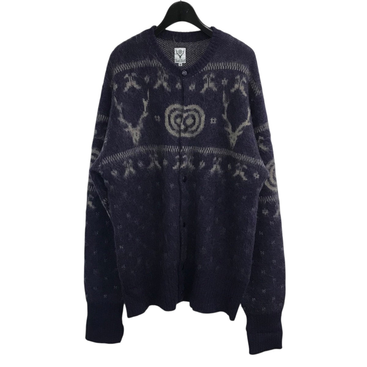 south2west8 ターゲットスカル　総柄　カーディガン south2west8 ターゲットスカル 総柄 カーディガン