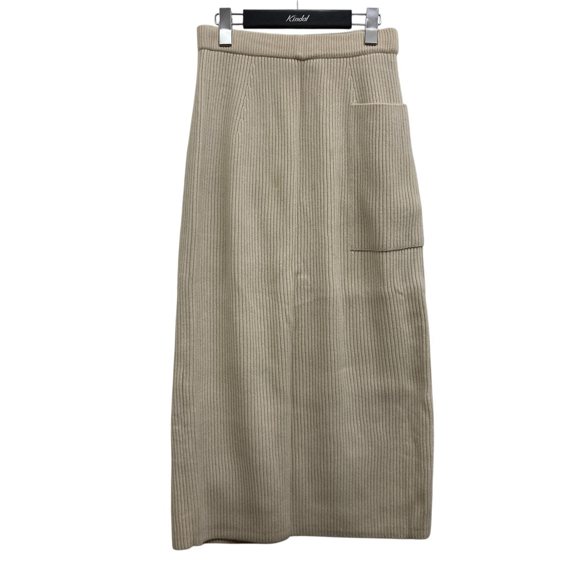 ATON(エイトン) LINEN VISCOSE GATHERED SKIRTリネンロング