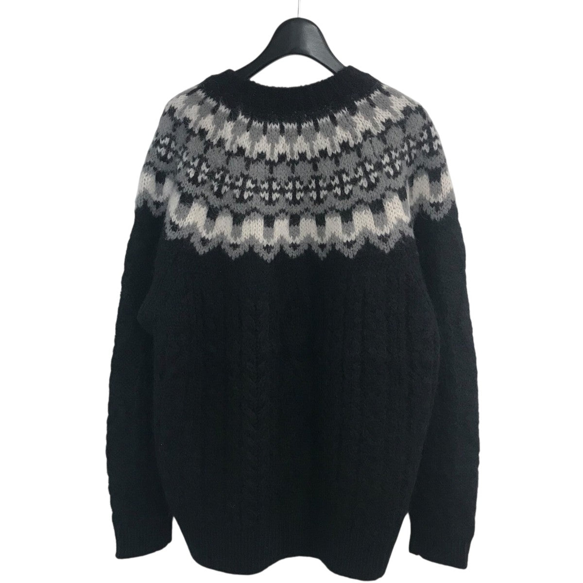 バトナー 22FM-022 シグネチャー ドライバーズニット ブラック サイズ3 BATONER (バトナー) SIGNATURE DRIVERS KNIT / シグネチャードライバー