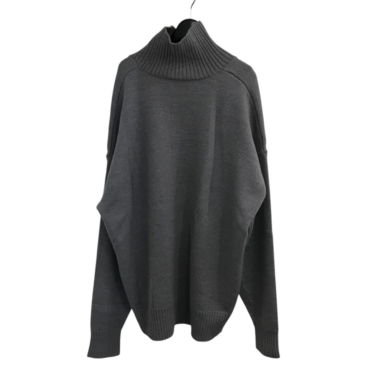 AMI PARIS アミパリス オーバーサイズタートルネックセーター グレーXS AMI Alexandre Mattiussi ami paris アミパリス セーター UKS402