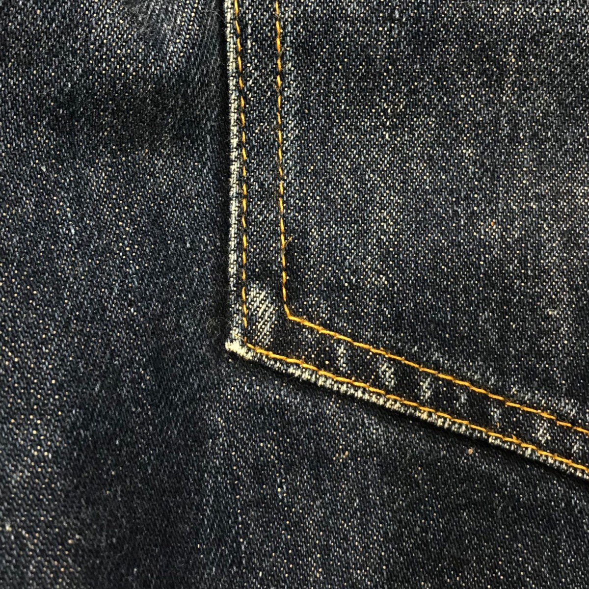Christopher nemeth ダメージ加工 ワイドパンツ インディゴ Christopher nemeth ダメージ加工 ワイドパンツ インディゴ