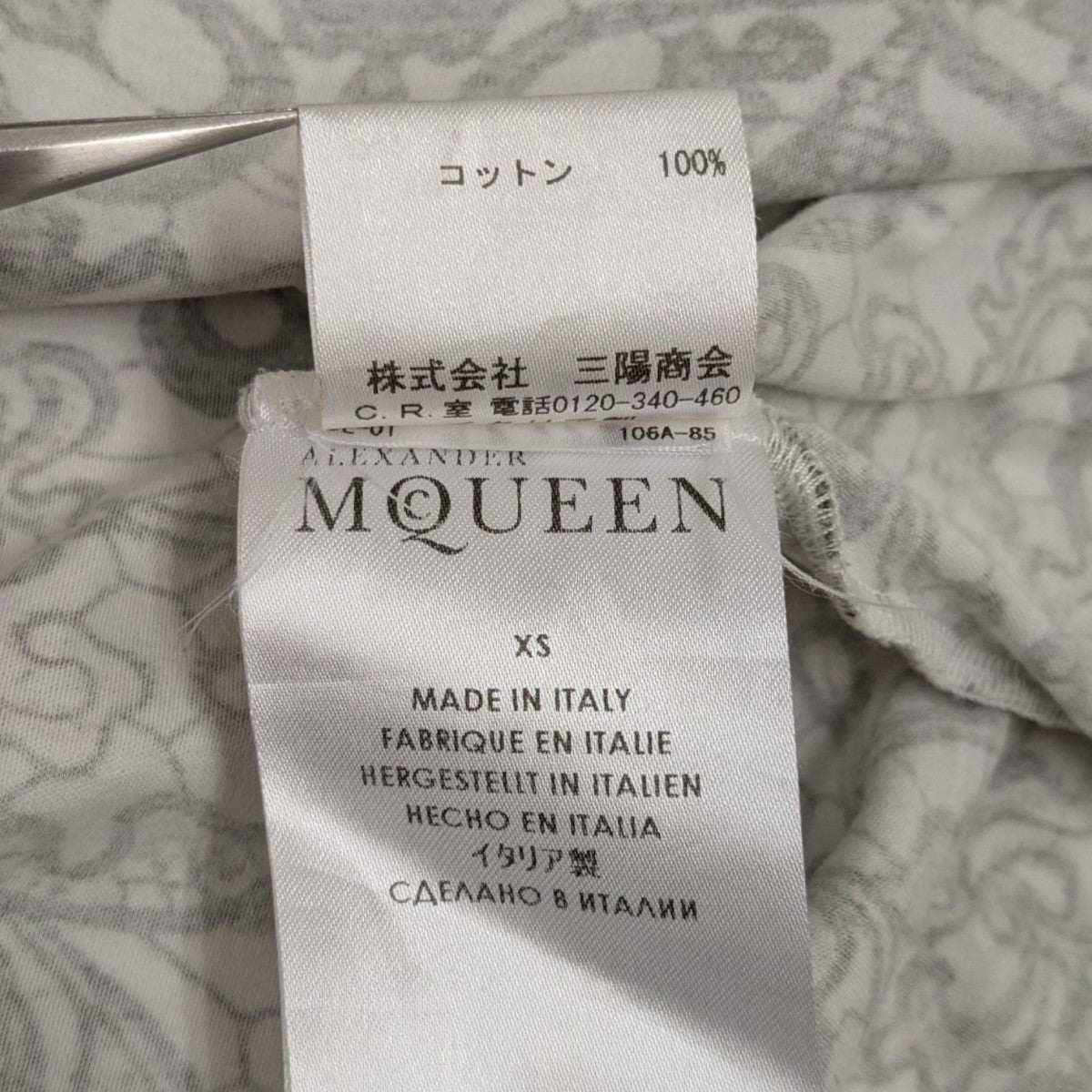 ALEXANDER McQUEEN(アレキサンダーマックイーン) スカルフラワー