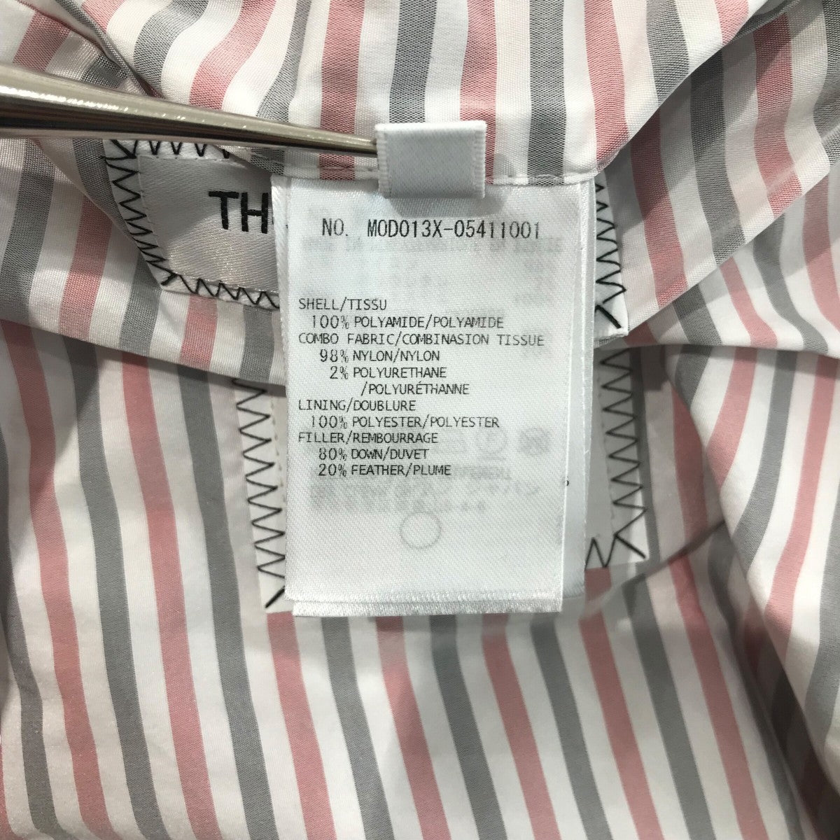 Thom Browne(トム・ブラウン) フーデッドダウンコートMOD013X