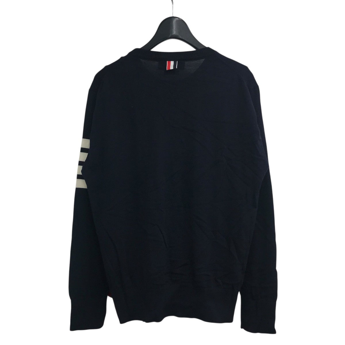 トムブラウン MKC001AKA002 サイズ:1 4BAR ニットカーディガン 中古 FK04 4bar ファッション THOM BROWNE グレー カーディガン サイズ2