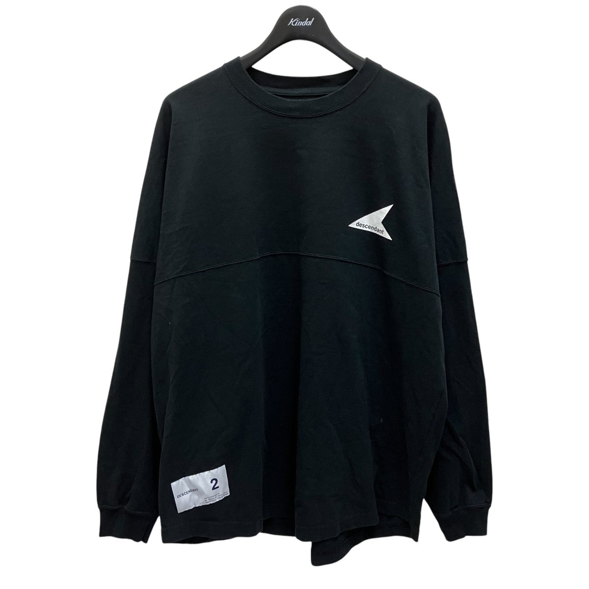 売れ筋新商品 DESCENDANT(ディセンダント) CETUS JERSEY LSバックプリント トップス