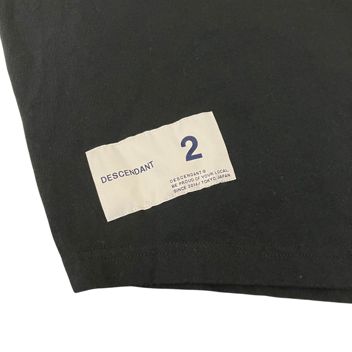 DESCENDANT(ディセンダント) CETUS JERSEY LSバックプリント