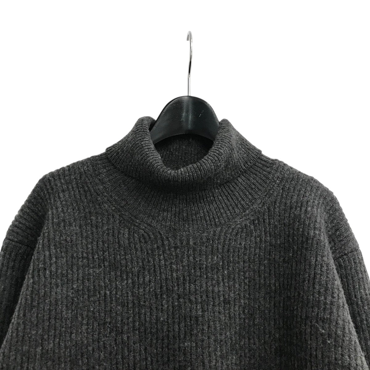 AURALEE(オーラリー) 「Milled French Merino Rib Knit Turtle