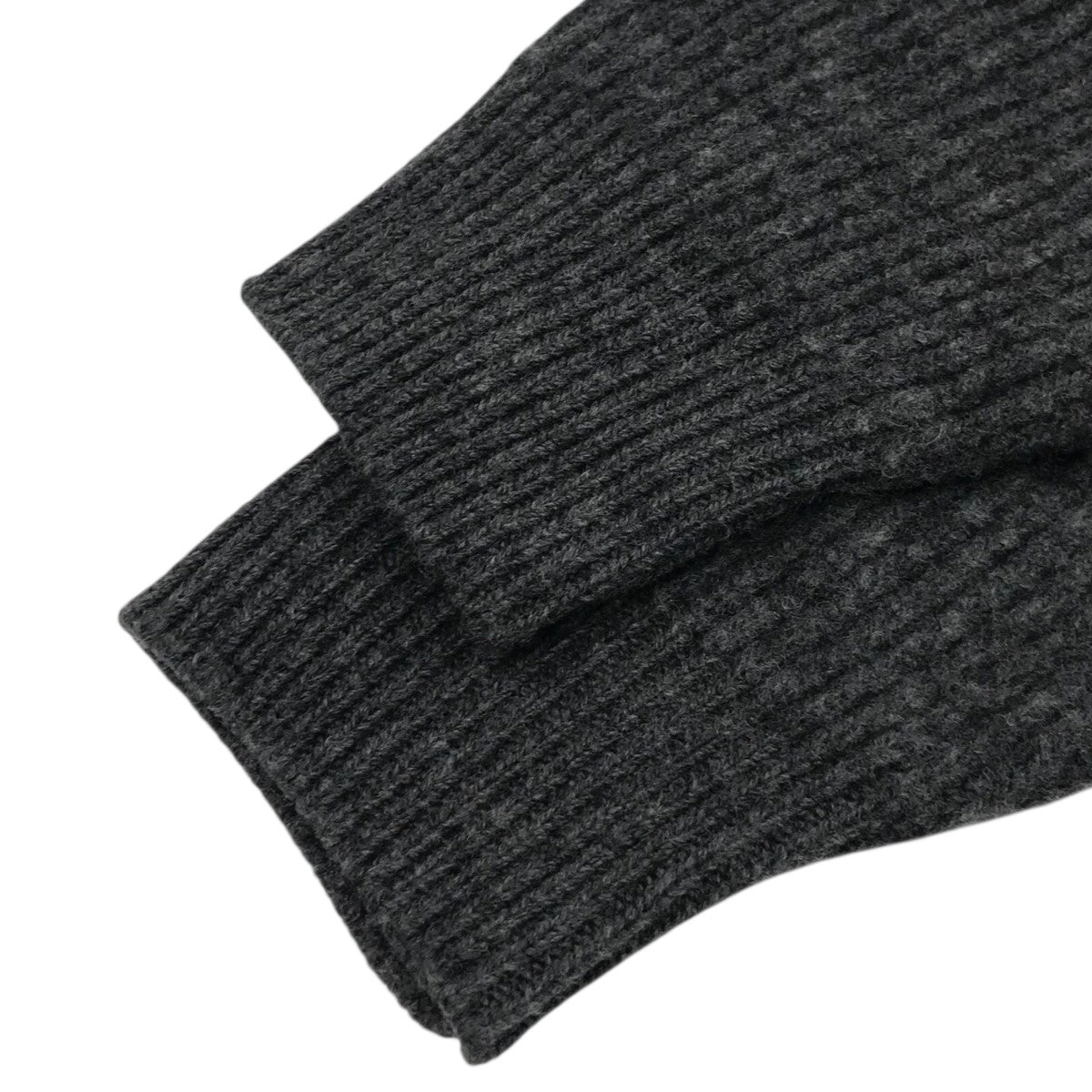 AURALEE(オーラリー) 「Milled French Merino Rib Knit Turtle