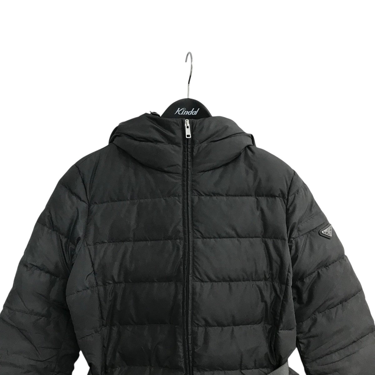 PRADA(プラダ) ダウンコート290364 290364 チャコールグレー サイズ 42