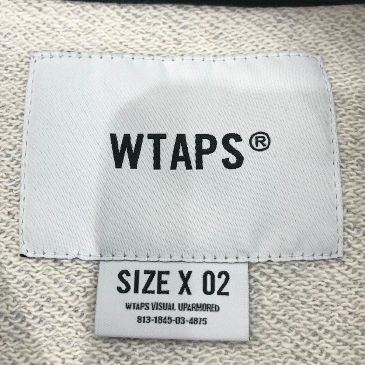 WTAPS(ダブルタップス) 25SS「ACADEMY SWEATER COTTON」ロゴ