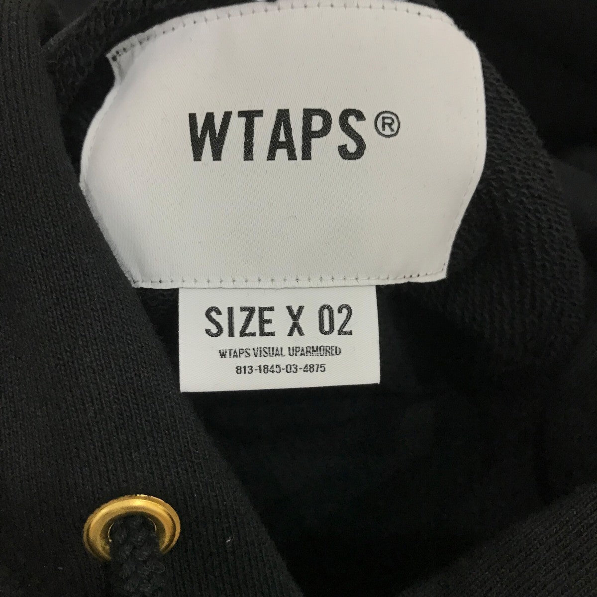 関送込! WTAPS ACADEMY コットン フーディ プルオーバー ロゴ WTAPS(ダブルタップス) 25SS「ACADEMY HOODY COTTON」ロゴプル