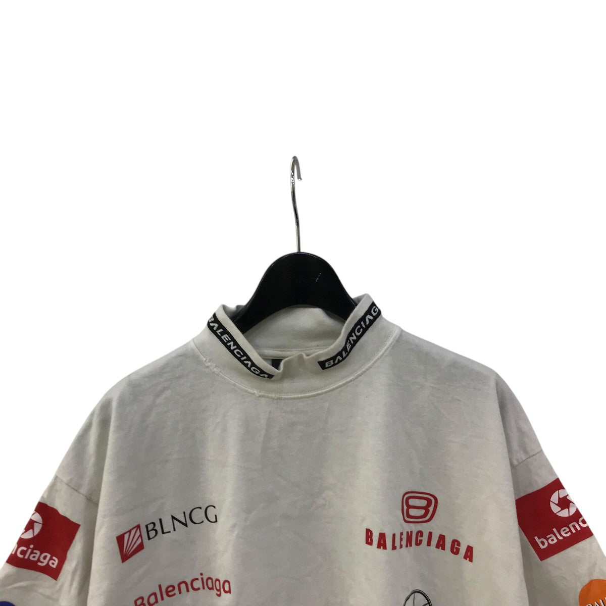 ⭐︎バレンシアガ⭐︎Tシャツ⭐︎BALENCIAGA⭐︎6A BALENCIAGA]Oversized T-Shirt/WHITE/BLACK(811688-TRVU6) – R&Co.
