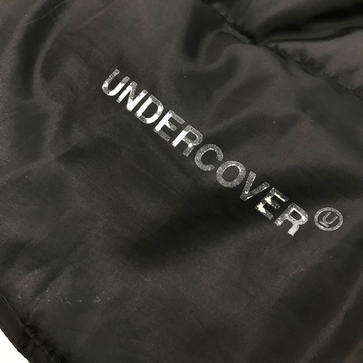 UNDERCOVER(アンダーカバー) 袖レザー切替ダウンジャケット