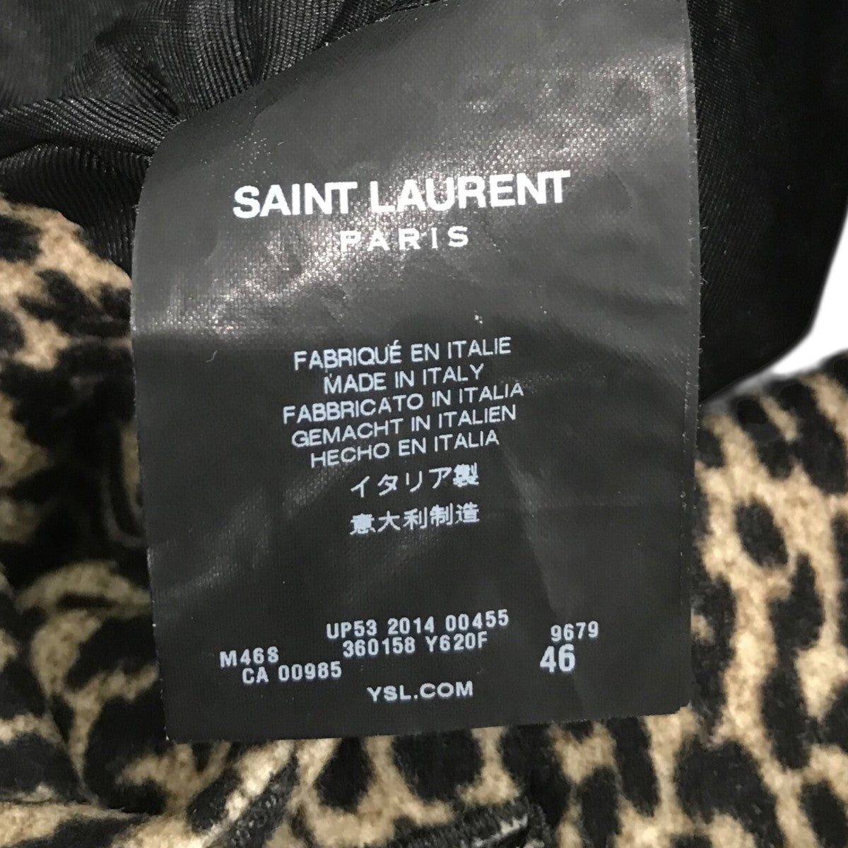 Saint Laurent Paris(サンローランパリ) ベイビーキャット柄