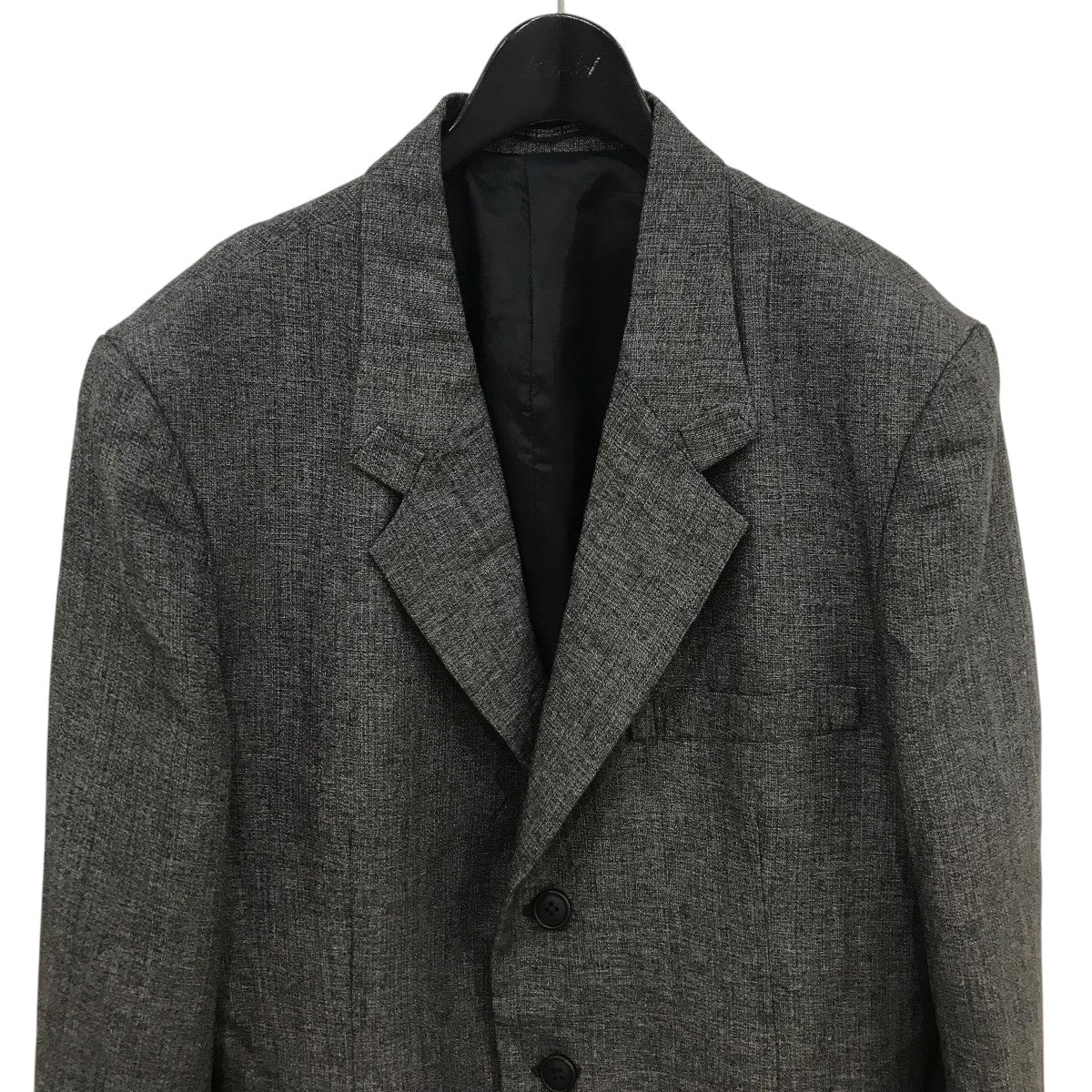 Y'S for men(ワイズフォーメン) 25SS「HEATHER KHADI JACKET WITH TURN