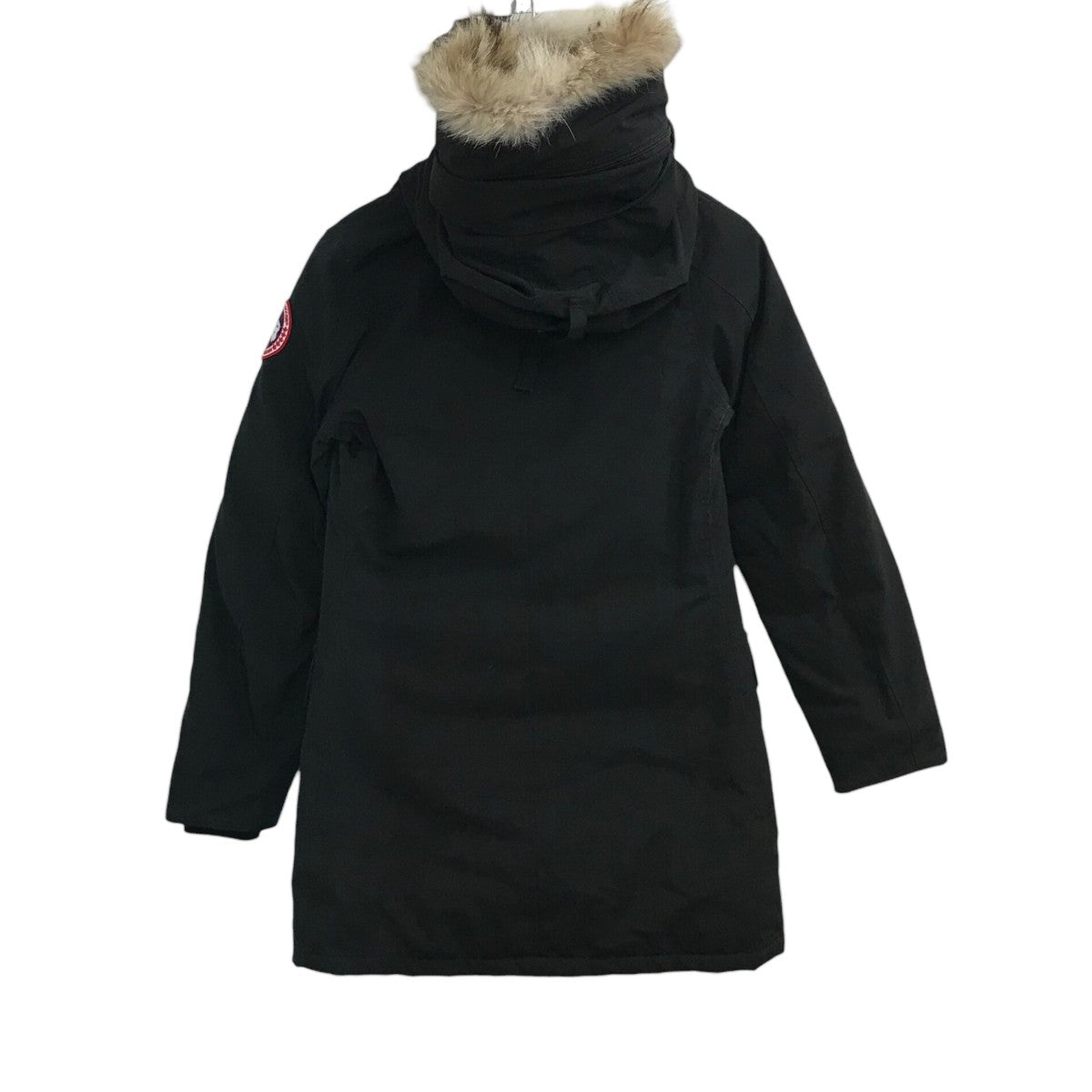 カナダグース ブラック ロングダウンジャケット　大安売り　限界値下げ カナダグース ブラック ロングダウンジャケット 大安売り 限界