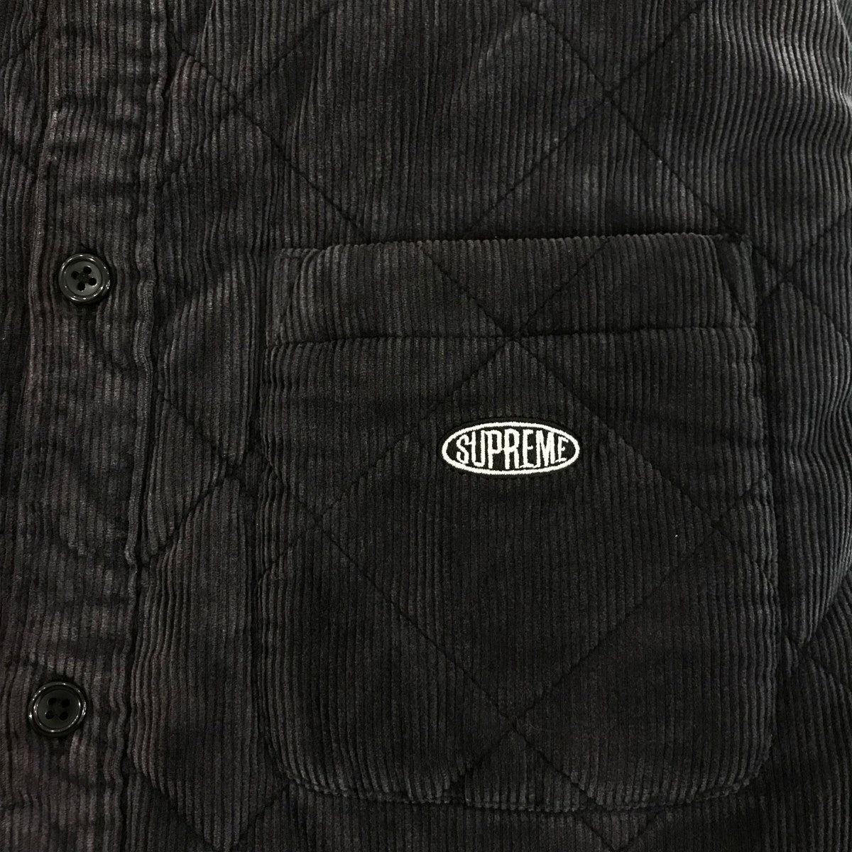 Supreme(シュプリーム) 22AW「Quilted Corduroy Shirt
