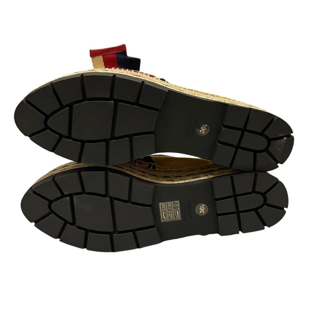 GUCCI エスパドリーユ GUCCI(グッチ) エスパドリーユパンプス497594 497594 ゴールド