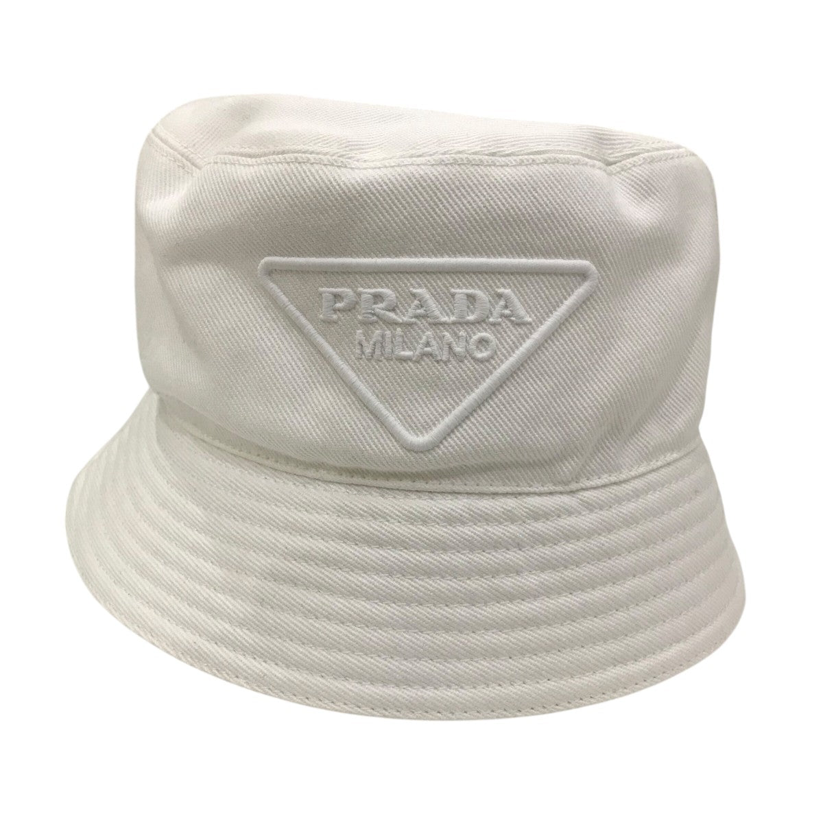 PRADA(プラダ) バケットハット2HC137 2FMB 2HC137 2FMB ホワイト