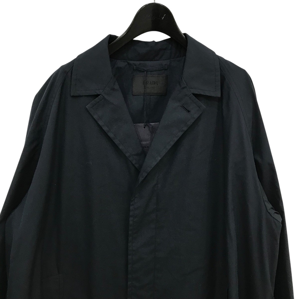PRADA(プラダ) コットンブレンドオーバーコートSGC214 SGC214 ネイビー