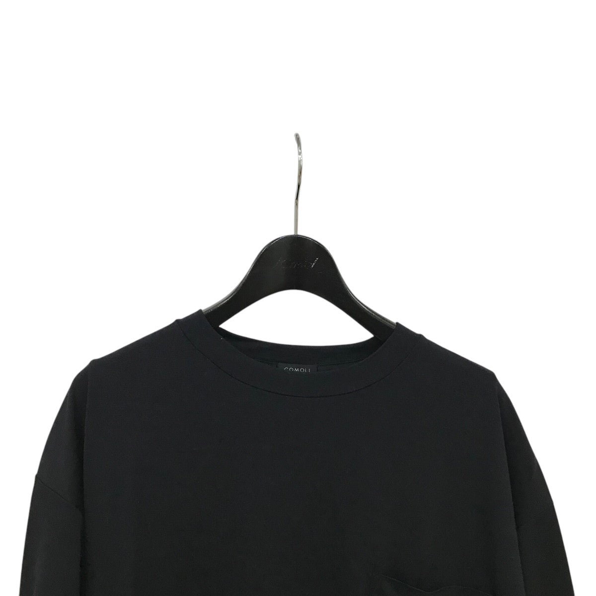 COMOLI / コモリ | ウール天竺 Tシャツ - Border | 通販 - 正規