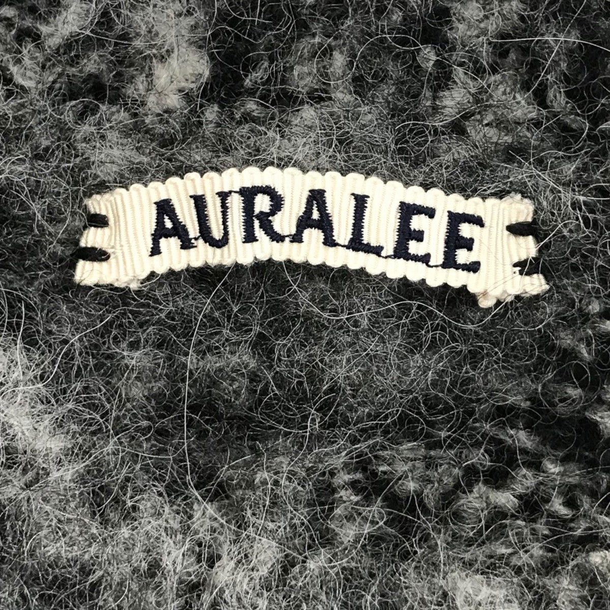 AURALEE(オーラリー) 「WOOL ALPACA FELT KNIT KNIT P O」ウール