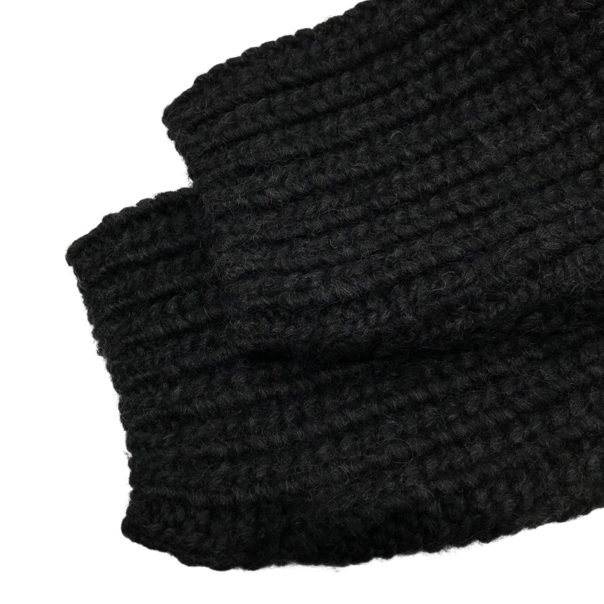 OUR LEGACY 黒 ニットポロシャツ 半袖 美品 L Our Legacy 24SS ブラック ニットポロシャツ M