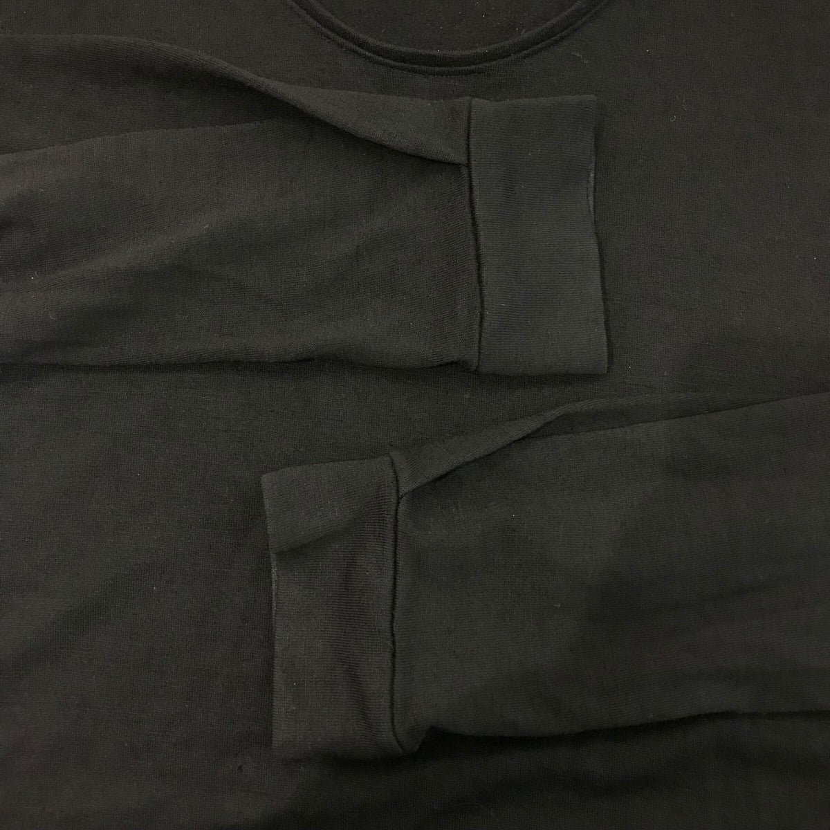 kujaku(クジャク) ニットロングスリーブTシャツ ブラック｜【公式