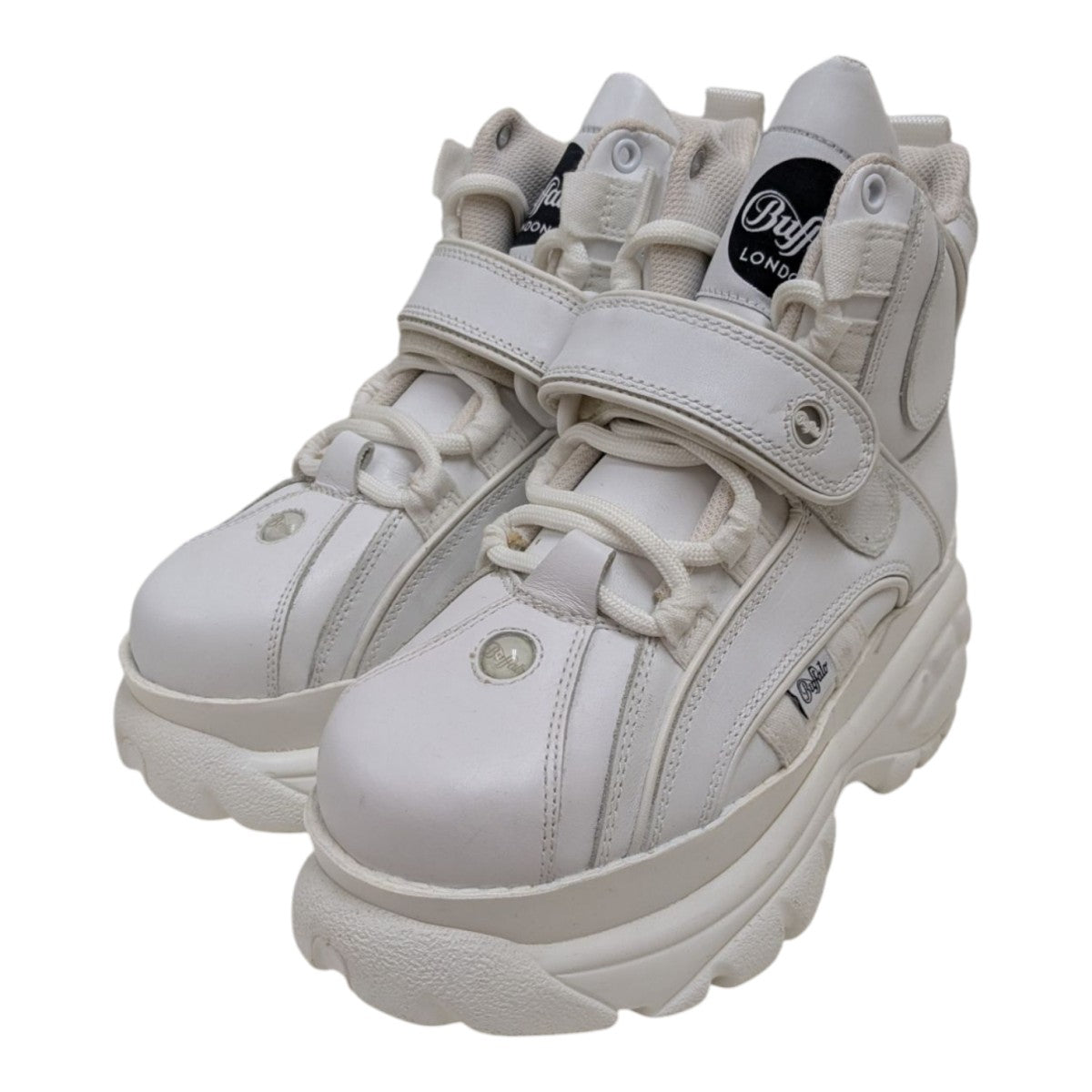 buffalo london ハイカットスニーカー 大人気☆関送込】Buffalo LONDON 厚底 ハイカット スニーカー