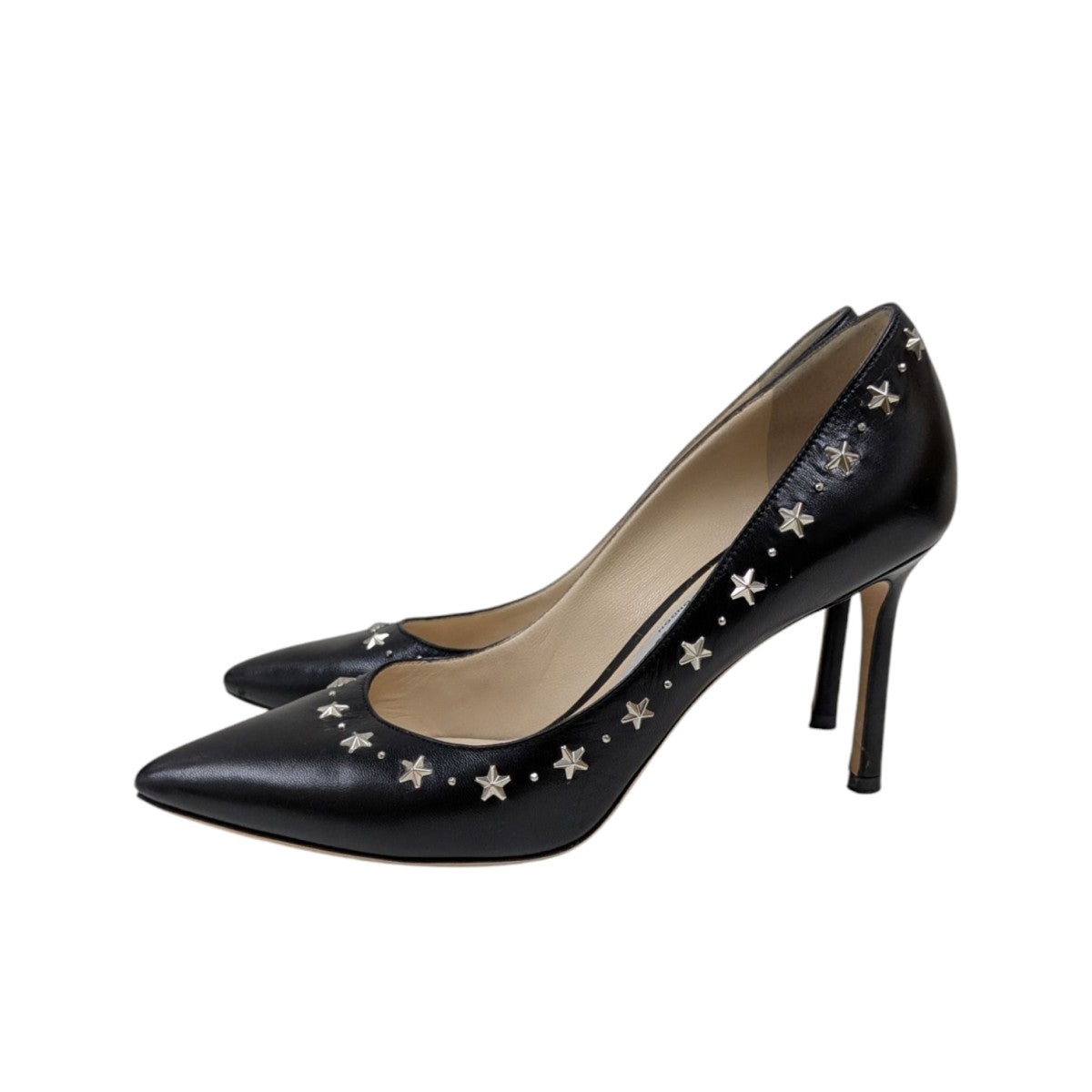 JIMMY CHOO(ジミーチュウ) スタースタッズパンプス ブラック
